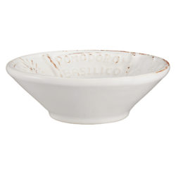 Virginia Casa Toscana Condiment Bowl White